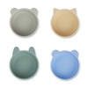 Silikoniset kulhot 4-pack, peppermint