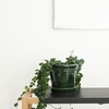 Copenhagen glazed 14, green emerald