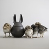 Eating Rabbit CAST IRON, small