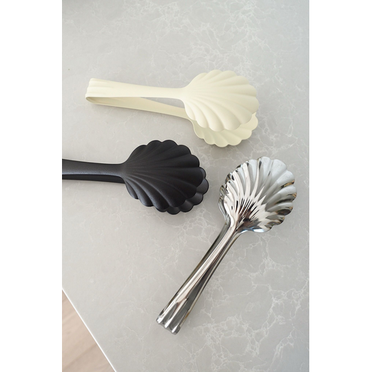 Vintage Salad Tong Creme, salaattiottimet