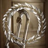 Wreath Olive Leaf, metallinen kranssi - Image 3