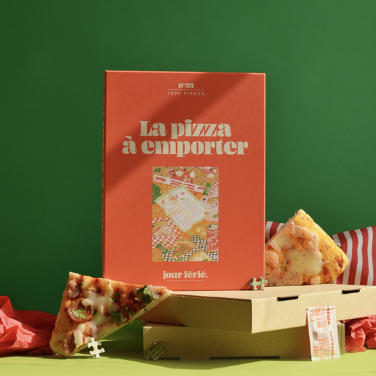 La pizza á emporter, palapeli