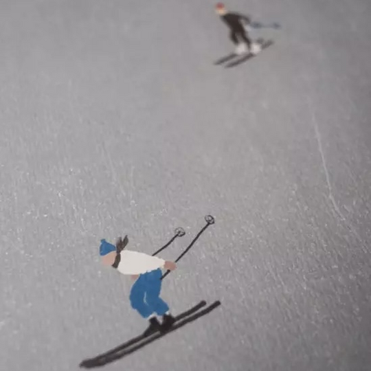 Skiers, poster - Image 3