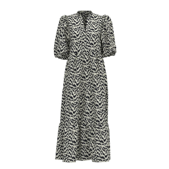 Floor dress b/w, XL - Image 4