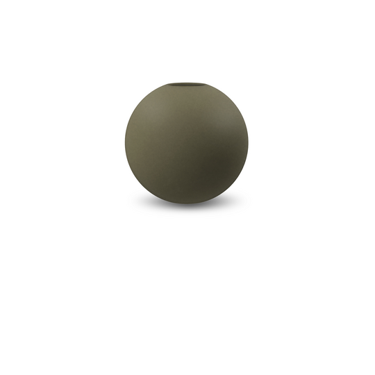 Ball vase Ø 10 cm, olive