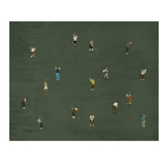Golfers, poster - Image 3