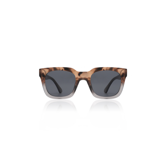 Nancy, Coquina / Grey Transparent