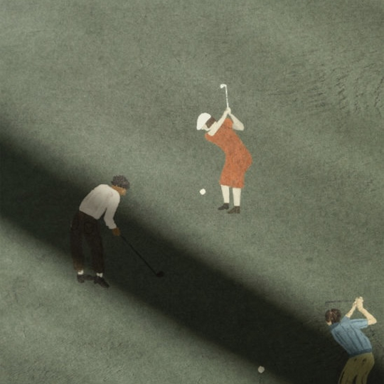 Golfers, poster - Image 4