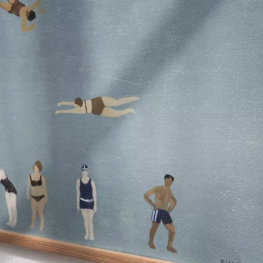Swimmers, poster - Image 3
