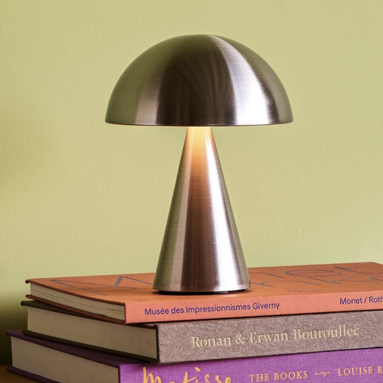 Mush Portable lamp Steel, ladattava valaisin - Image 3
