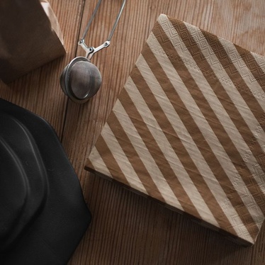 Stripe Nougat napkin, servetit