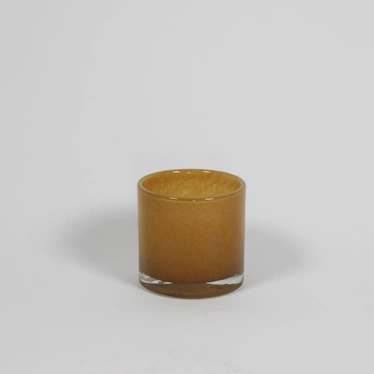 Nilla lasilyhty 10 cm, caramel