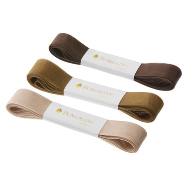 Ribbon Organza 3-pack Sand, nauhalajitelma