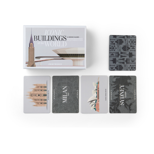 Iconic buildings of the world, memo game