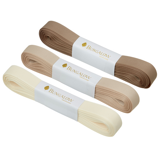 Ribbon 3-pack Latte, nauhalajitelma