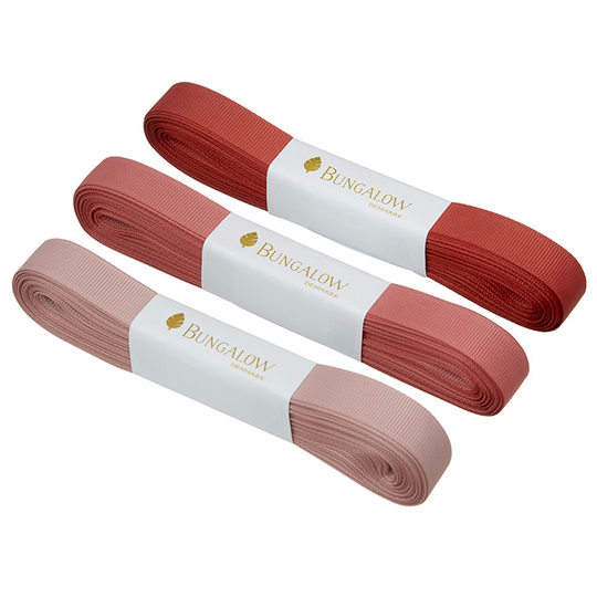 Ribbon 3-pack Cinnabar, nauhalajitelma