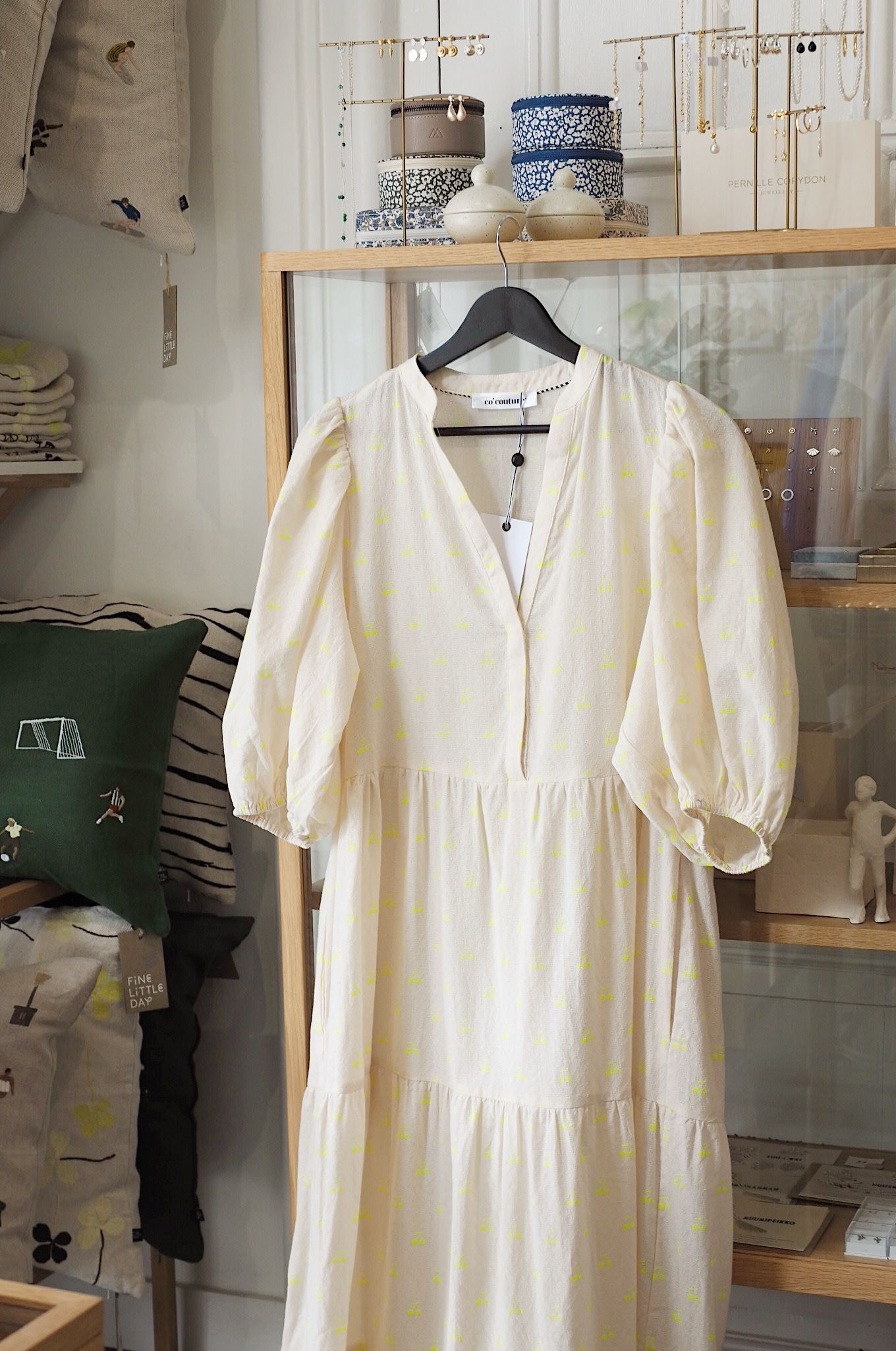 Floor dress Cherry Yellow, M - Image 5